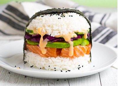 Sushi Burgers Are the Next Internet Food Craze
