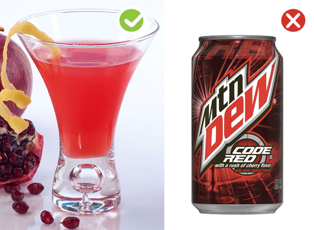 Homemade swap for Mountain Dew Code Red