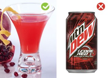 Homemade swap for Mountain Dew Code Red