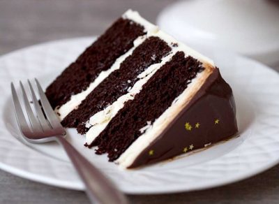 Blackberry wine chocolate cake