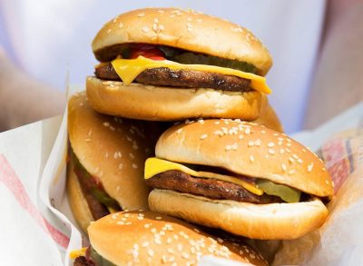 Burger king cheeseburger