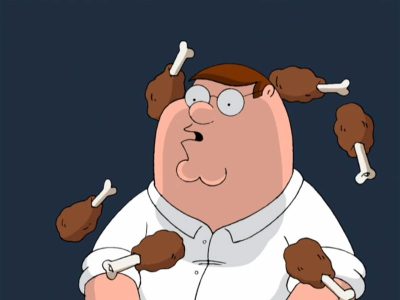 20 Funniest Food Moments from “Family Guy”