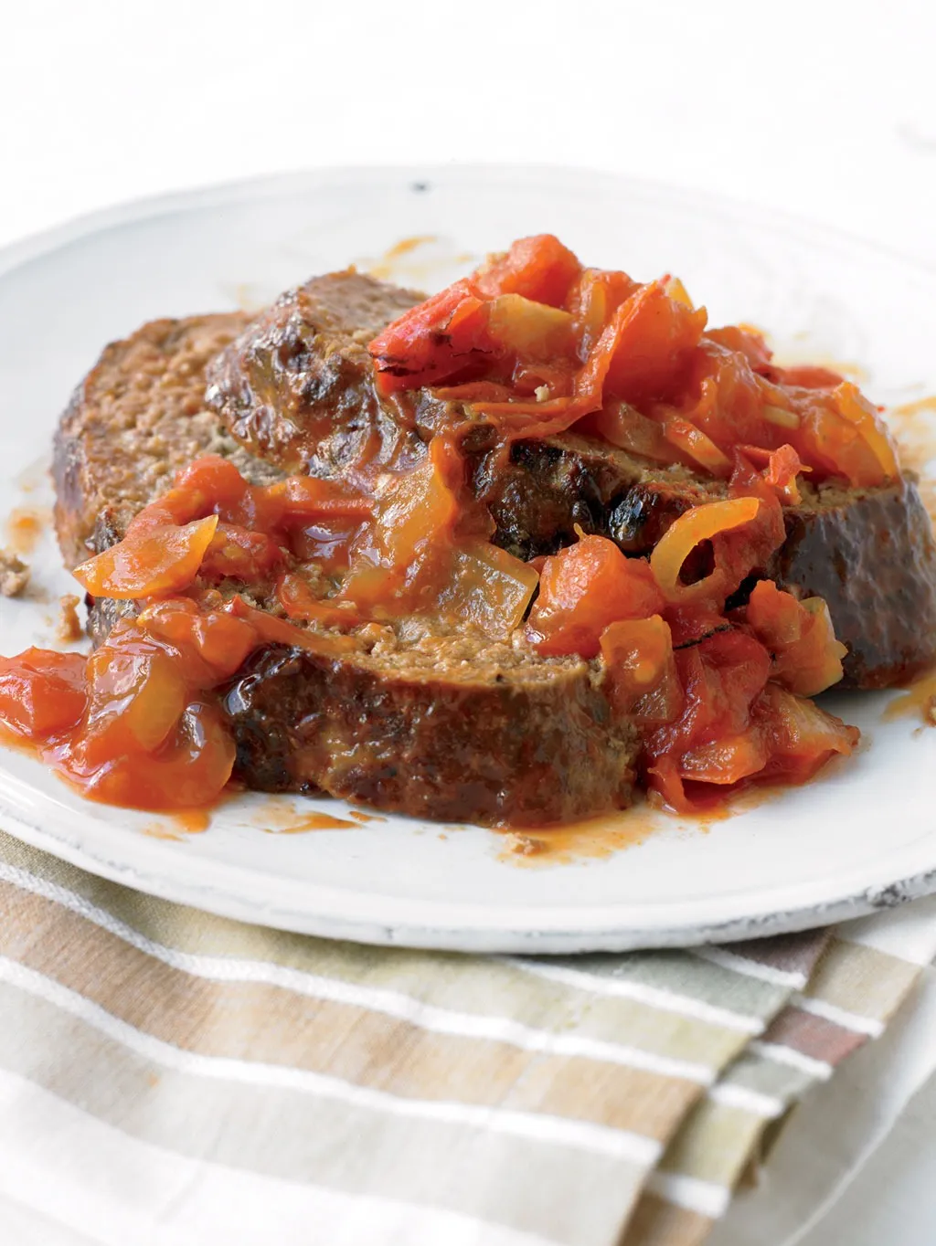 Turkey Meat Loaf with Spicy Tomato Chutney | Eat This Not That