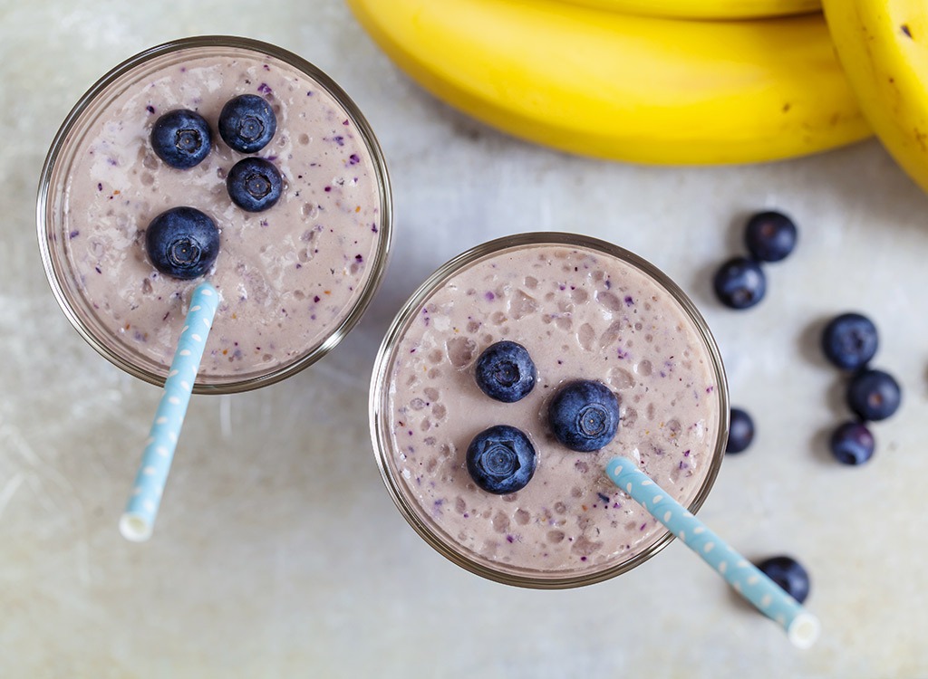 Blueberry banana protein shake recipe