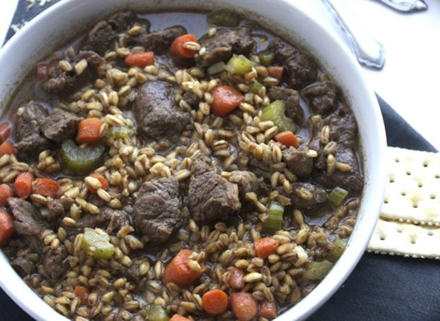 Homemade Beef Barley Soup