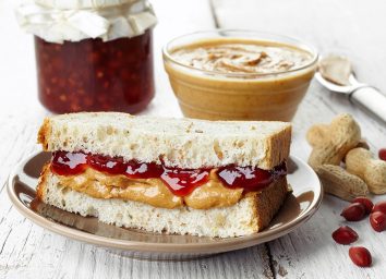 Peanut butter jelly sandwich