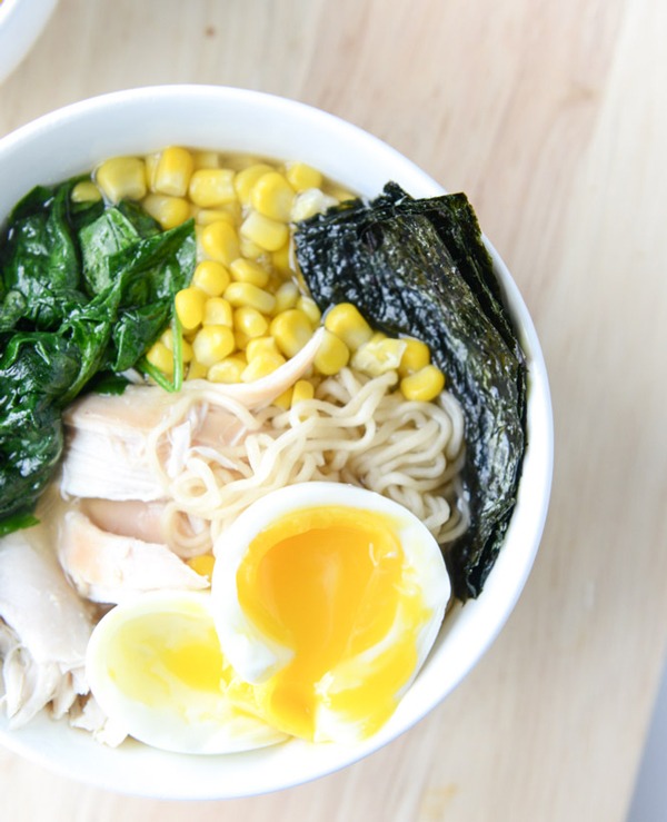 High protein soups roasted chicken ramen I howsweeteats.com 3.jpg