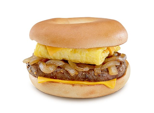 McDonald's Steak, Egg, and Cheese Bagel