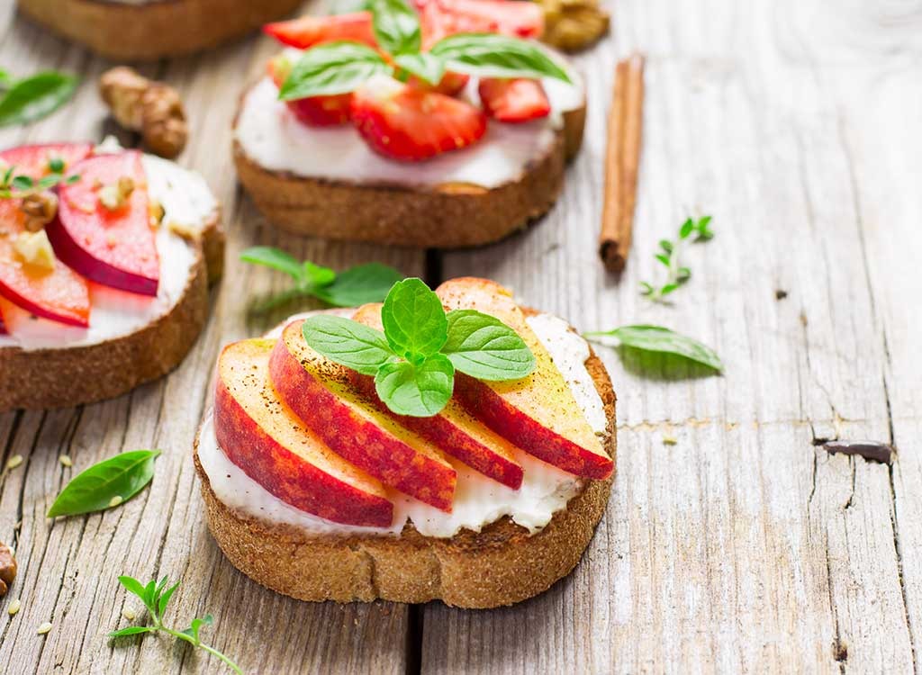 Peaches over ricotta toast.jpg