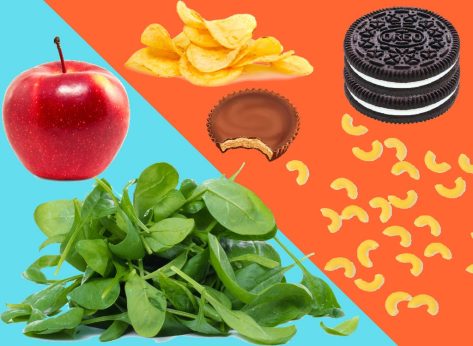 What 100 Calories Looks Like for 25 Foods