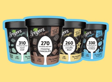 Score A First Look At Breyers' New Low-Cal, High-Protein Ice Cream