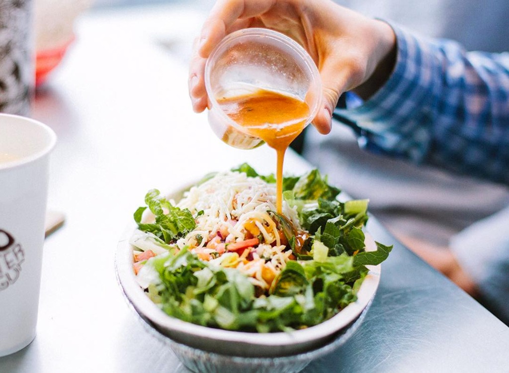 chipotle salad as one of the unhealthiest restaurant salads