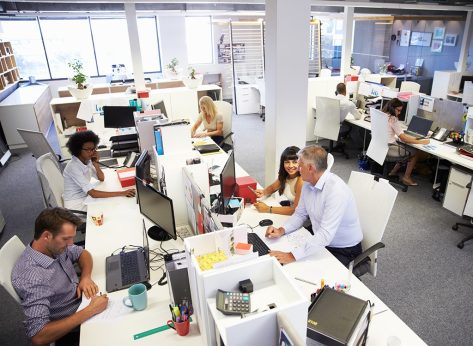 Where to Sit at Work if You Want to Lose Weight