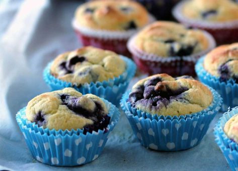 20 Healthy Blueberry Muffin Recipes