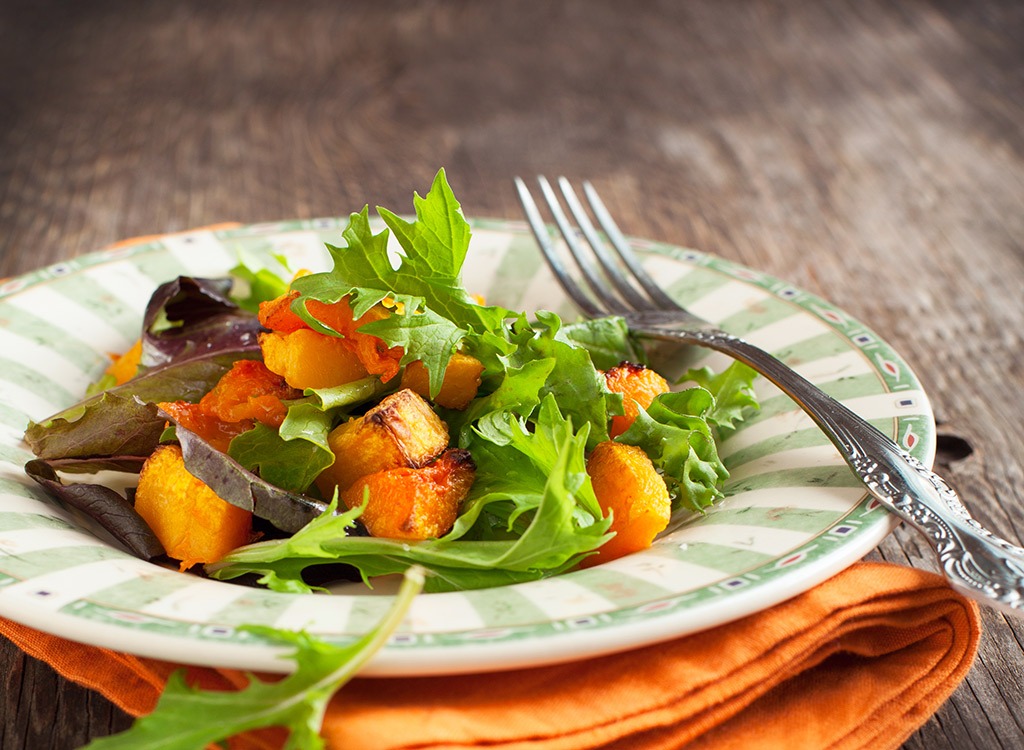 Pumpkin salad avoid these veggies flat happy belly.jpg