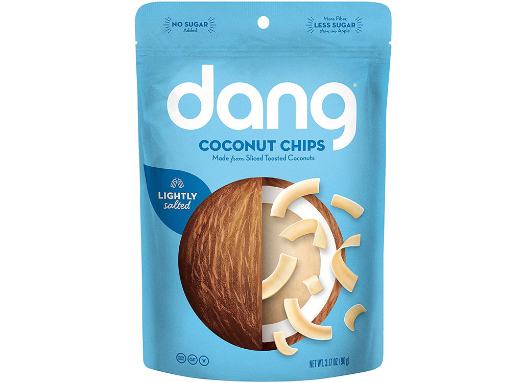 Dang coconut chips lightly salted