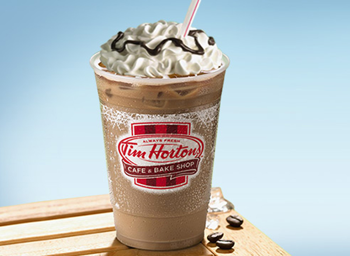 tim hortons iced coffee nutrition