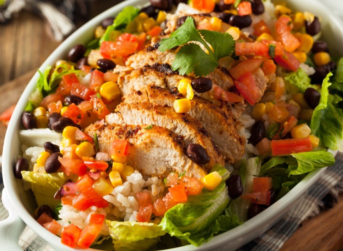 chicken mexican salad