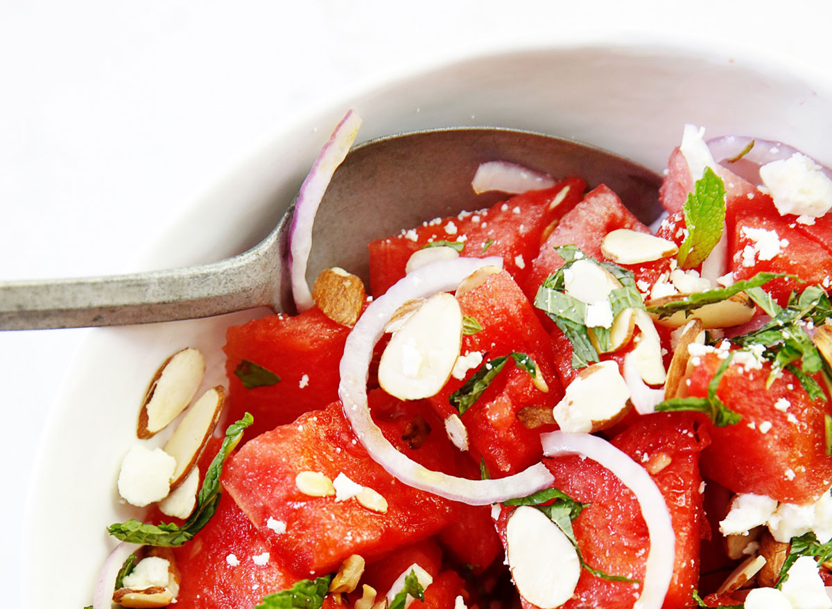 watermelon feta salad