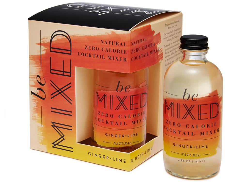 Be mixed ginger lime zero calorie cocktail mixer