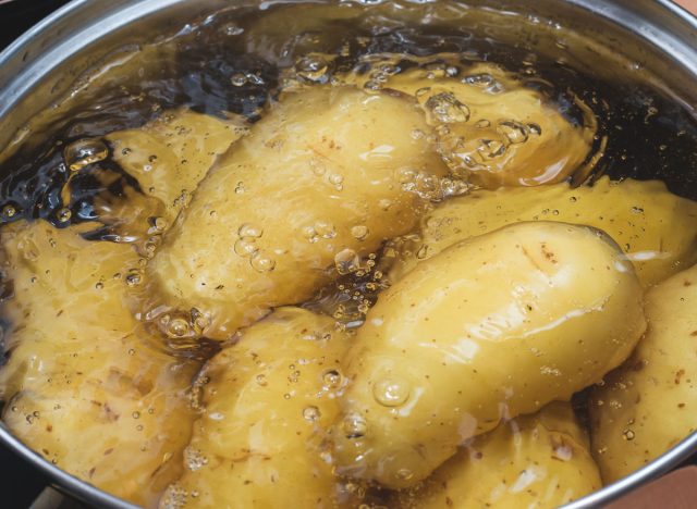 Boiled potatoes