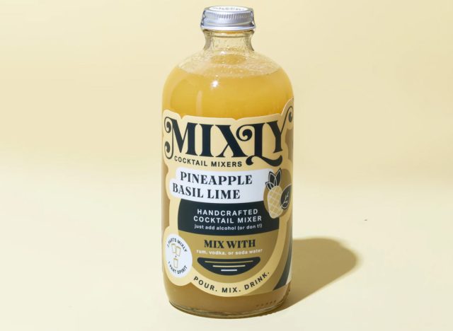 Mixly Cocktail Co Pineapple Basil Lime Mixer 