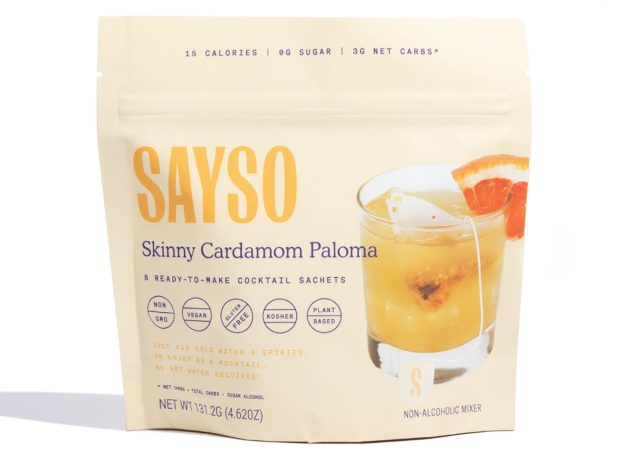 Drink Sayso Skinny Cardamom Paloma 