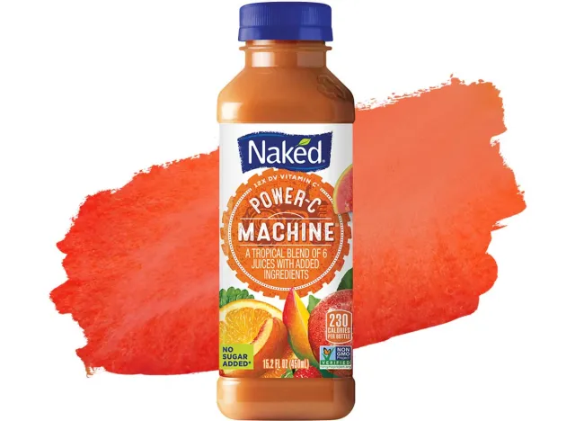 Naked Juice Blue Machine No Sugar Added 100% Juice Smoothie Drink