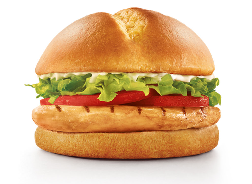 healthy restaurants low calorie meal options sonic classic grilled chicken sandwich