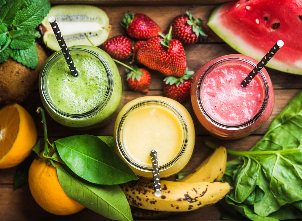 Fruit veggie weight loss smoothies