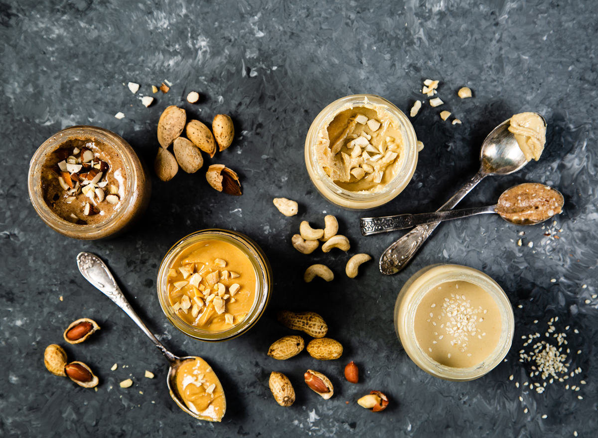 Almond peanut cashew sesame seed butter