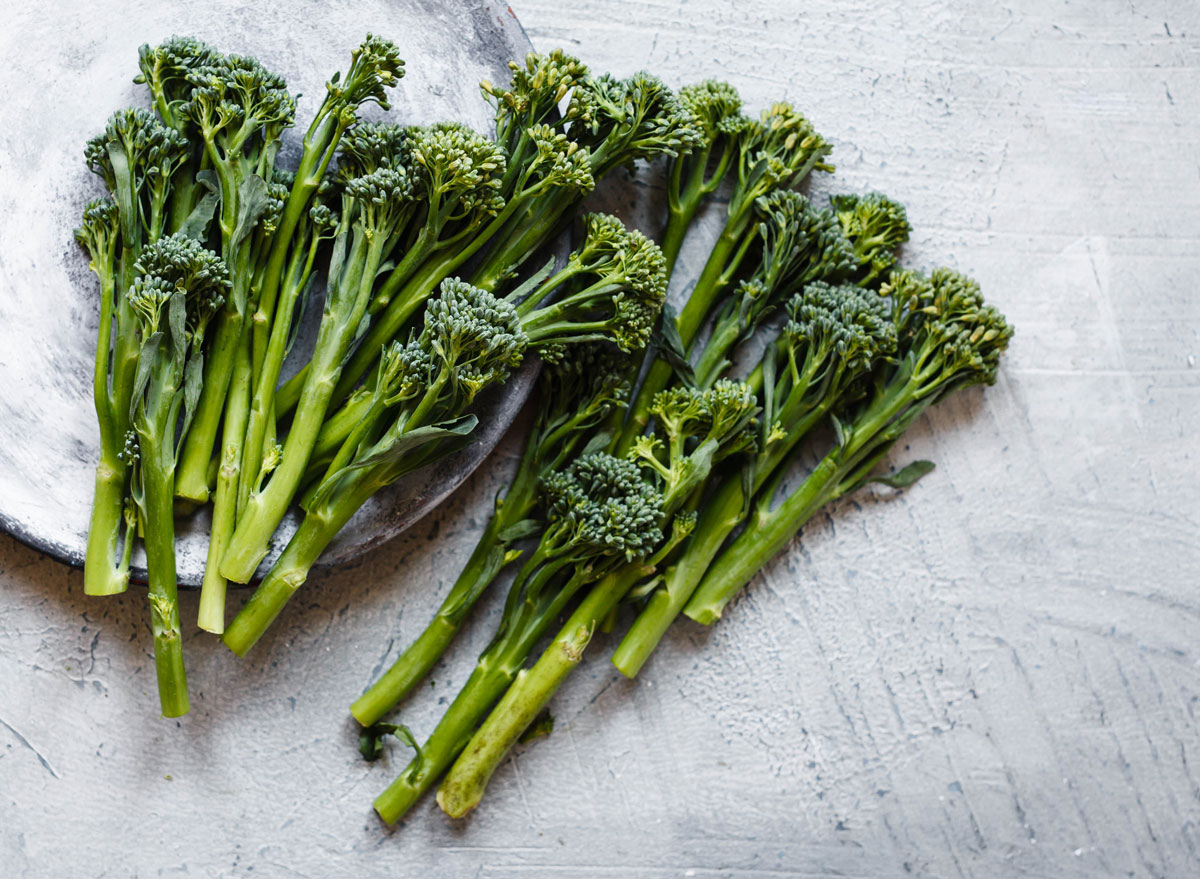 Broccoli rabe - calcium rich foods