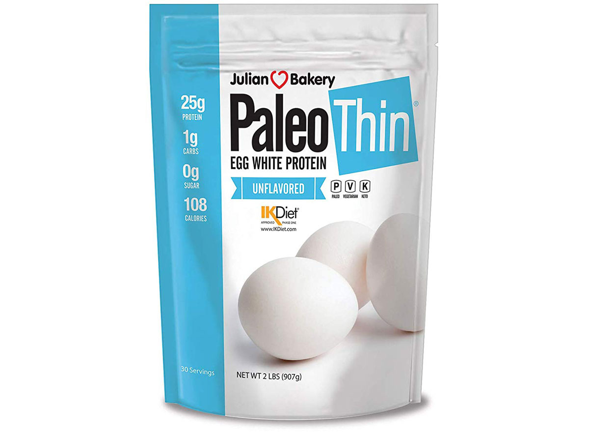 Julian bakery paleo thin egg white protein powder