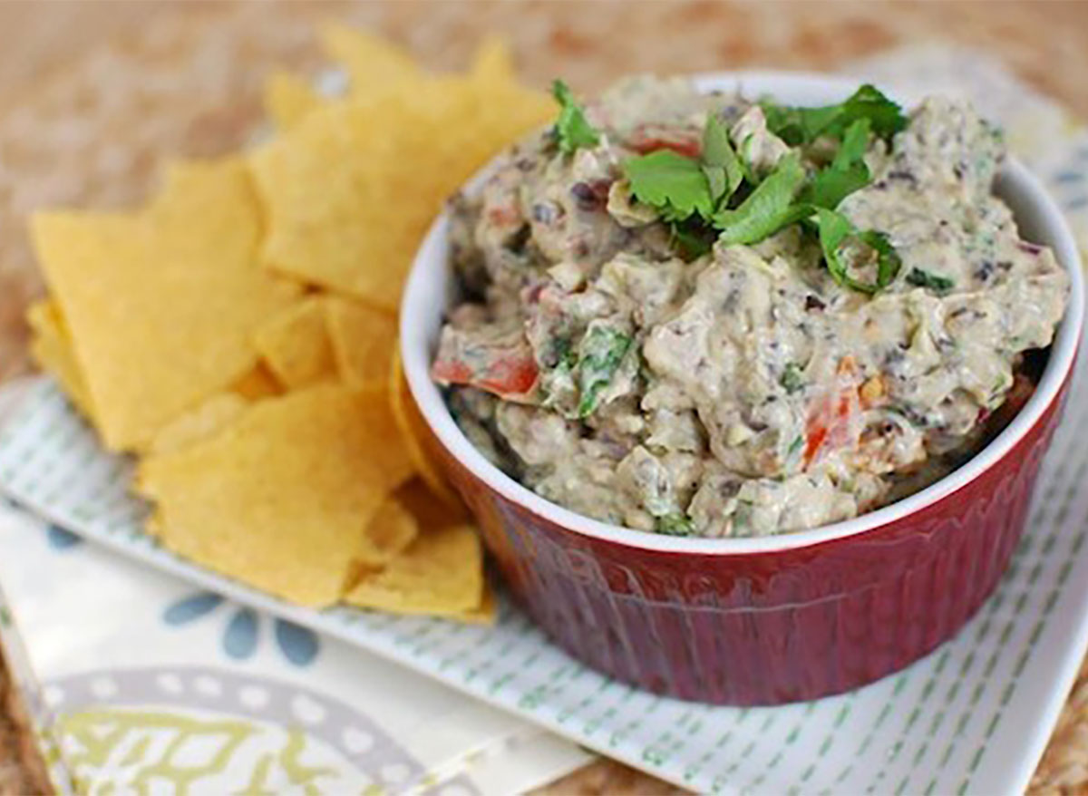 black bean guacamole