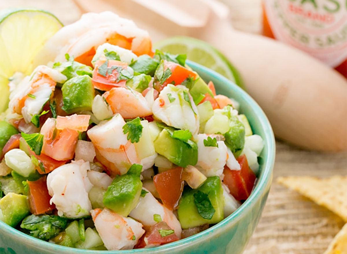 shrimp avocado salsa