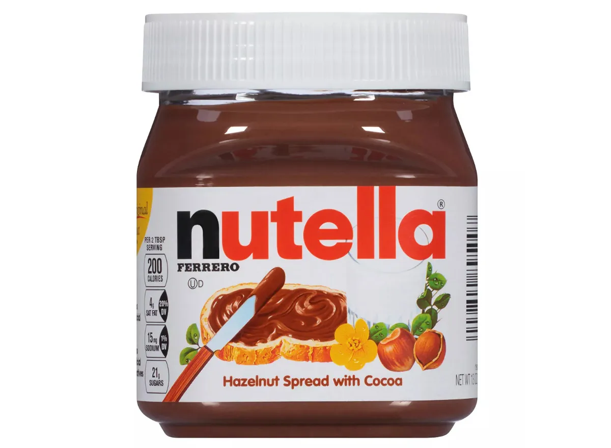 Jar of Nutella