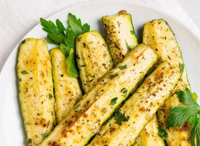 roasted zucchini