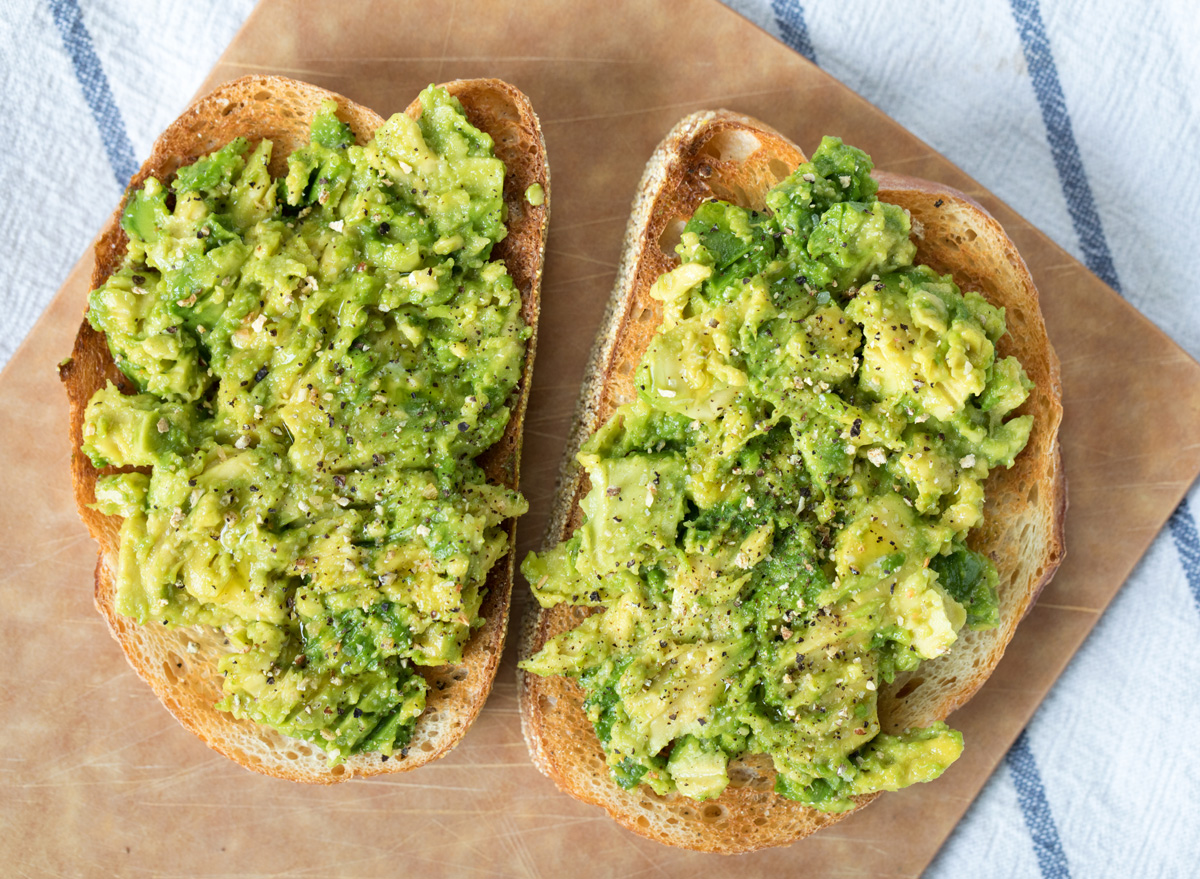 Toast all'avocado