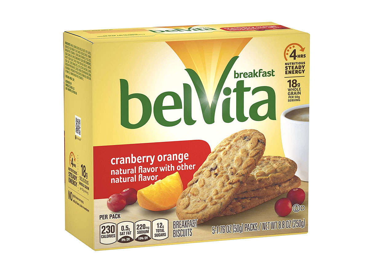 belvita cranberry orange breakfast biscuits