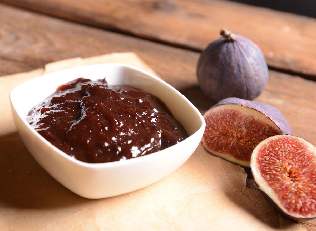 Fig puree jam