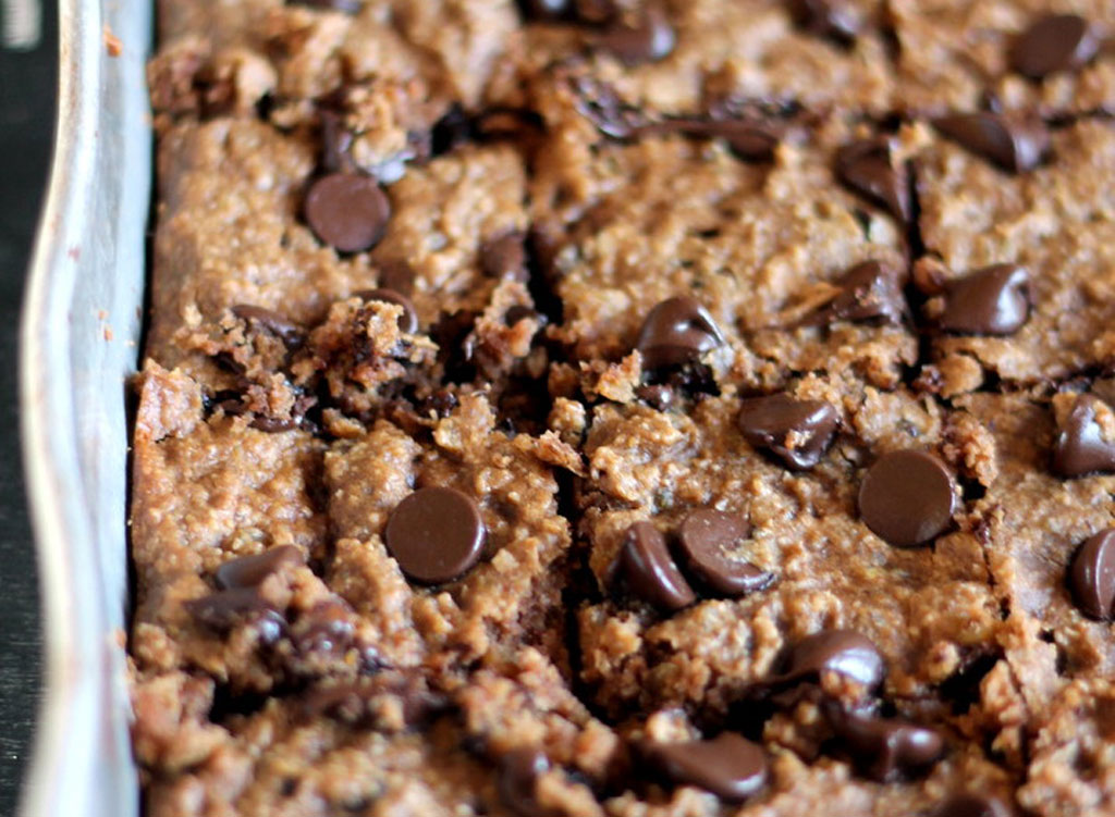 Lentil blondies