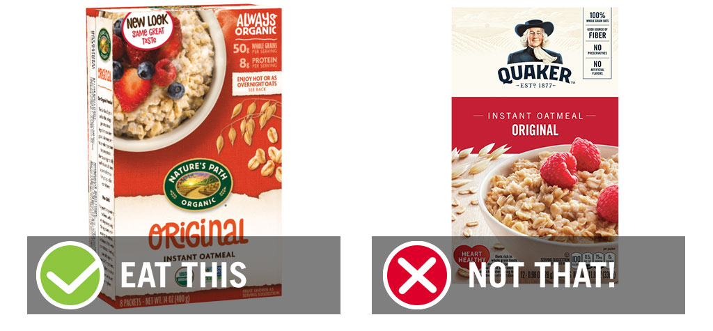 How Much Oatmeal Is In A Packet (much, oatmeal, packet, calories saturated sodium carbs) eat this not that original oatmeal instant oatmeal - best instant oatmeal
