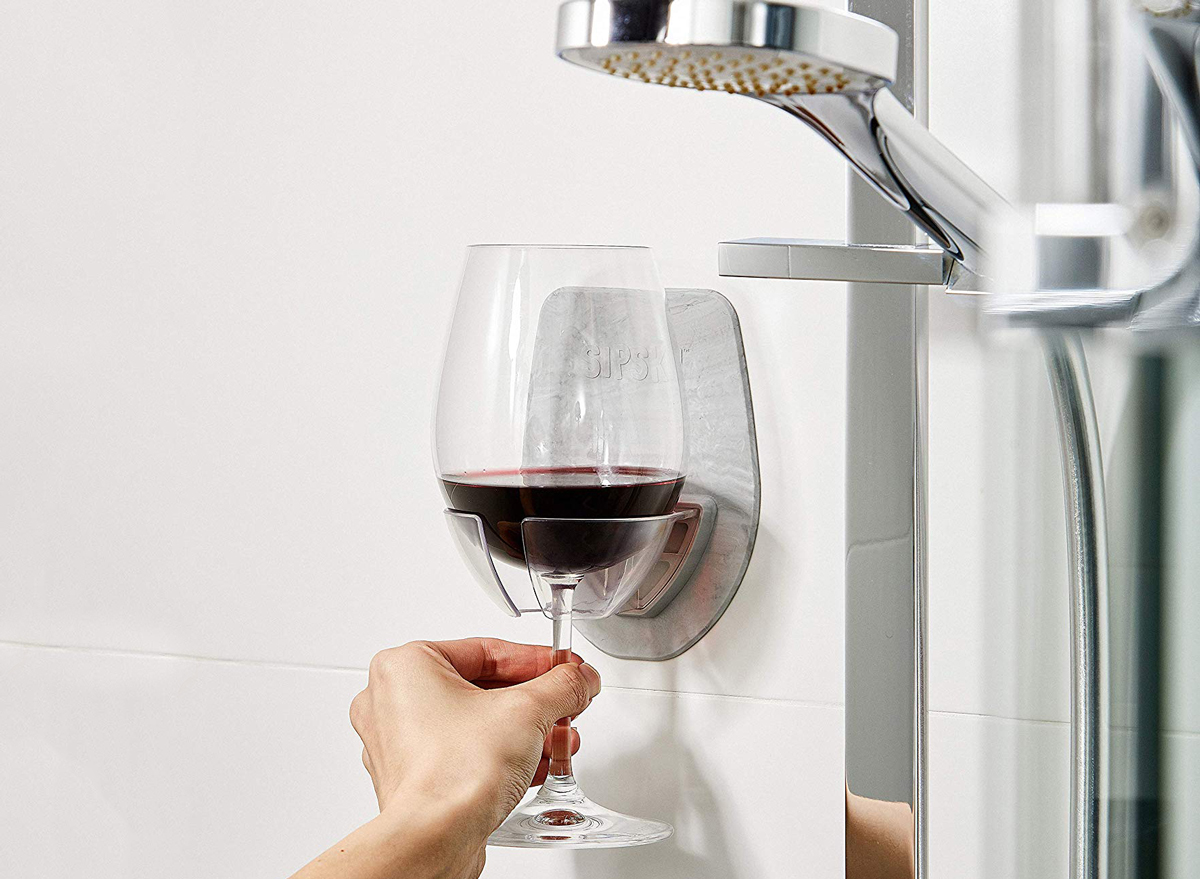 Sipski wine glass holder