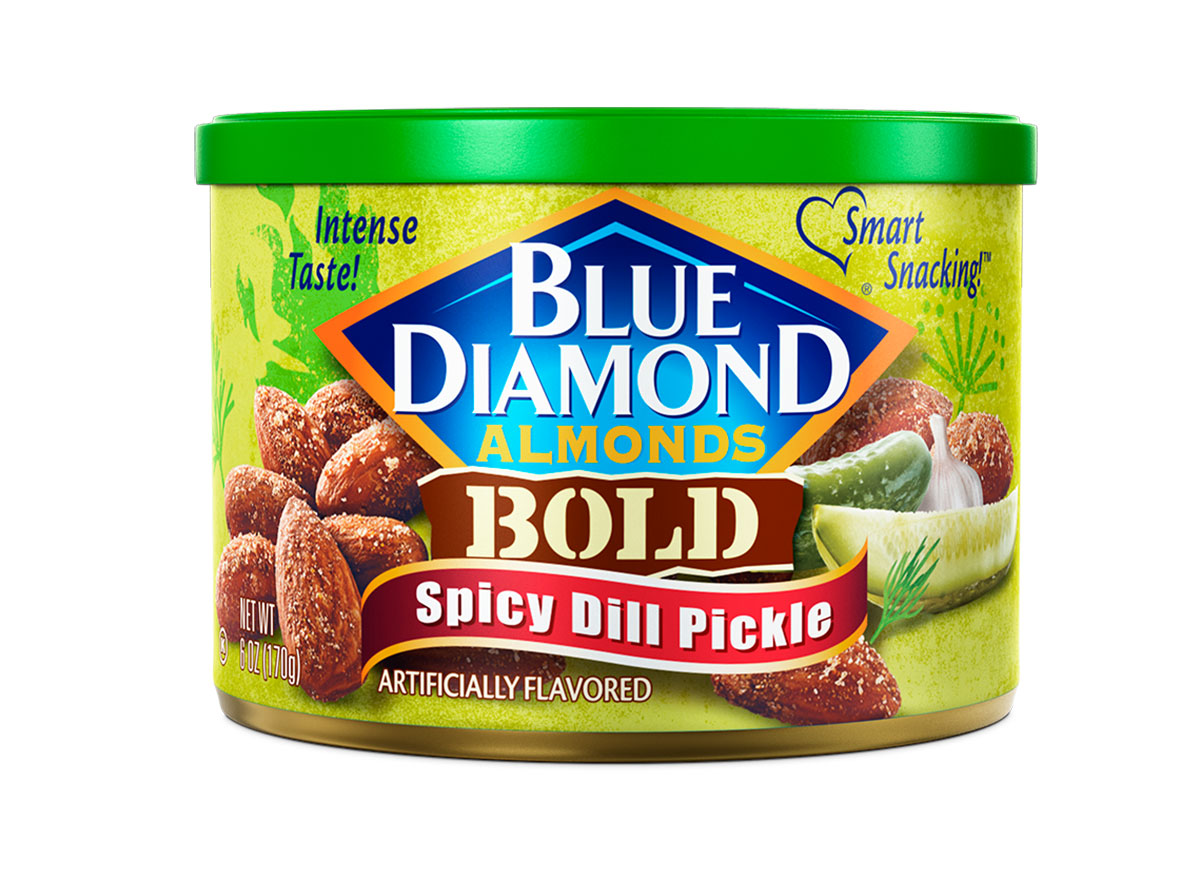 blue diamond spicy dill pickle almonds