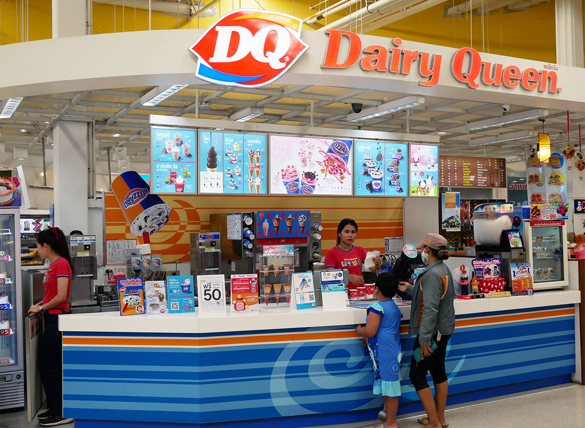 dairy queen location in mall