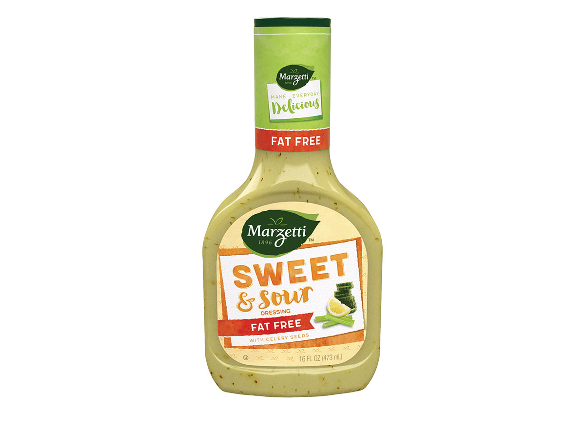 bottle of marzetti sweet and sour dressing