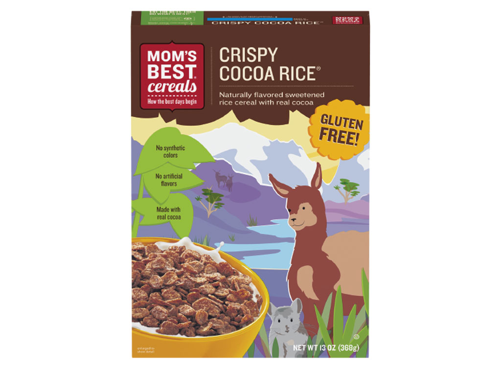 Moms best crispy cocoa rice cereal - unhealthiest worst cereals