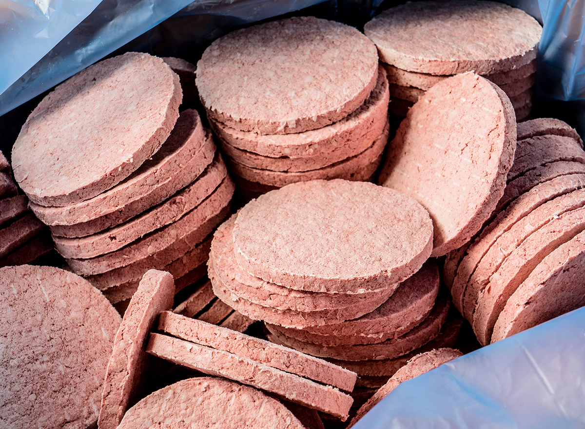 frozen beef burger patties