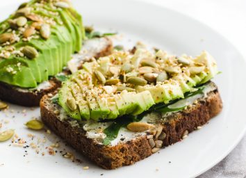 avocado toast seeds