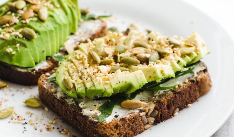 avocado toast seeds